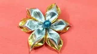 Gota flower | ribbon flower | gota Patti flower