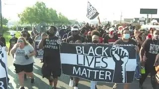 Juneteenth marchers take to streets in St. John Parish for racial justice