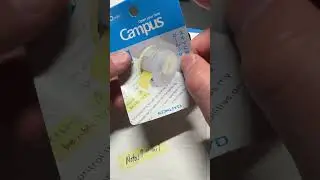 Краткий обзор рулона стикеров Kokuyo Campus
