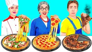 Кулинарный Челлендж: Я против Бабушки | Умные Гаджеты или Лайфхаки от Hahanom Top Challenges