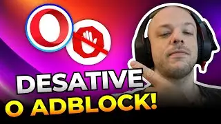 Como DESATIVAR o ADBLOCK no OPERA