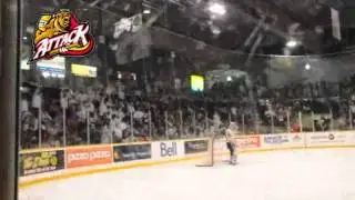 Owen Sound Attack Vs. London Knights - Round 1, Game 1 - 2011 OHL Playoffs