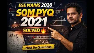 RPSC AEN MAINS | SOM | QUESTION PRACTICE | ESE PYQ 2021 PAPER SOLUTION
