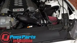 2015-2017 Mustang GT Flowmaster Cold Air Intake Kit Delta Force Installation