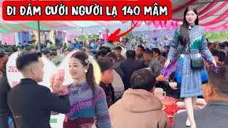 EM MỶ ĐI '' ĐÁM CƯỚI 140 CỦA NGƯỜI LẠ  '' BỊ CÁC CHÚ NẤU CỖ TRÊU ĐỎ MẶT