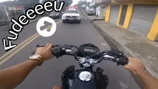 Grau na Frente da Viatura 🚔🚓 &Eacute; fuga 😂