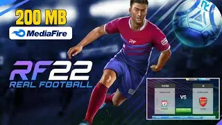 Real Football 2024 Mod Apk Android Offline [200MB] Best Graphics | RF23 New  Kits & Transfer