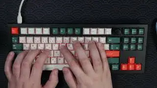 Typing test - Keychron Q3 ANSI with lubed Gateron PRO Red switches and GMK Kaiju keycaps
