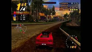 NFS Hot Pursuit 2 PS2 - Tropical Circuit