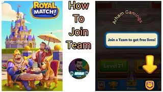 How to join Team in Royal Match #royalmatch #team