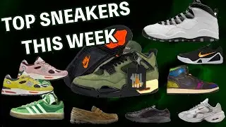 2025 Top Sneaker Releases This Week Jordan 4 undefeated Jordan 10 Bad Bunny