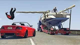 Steal a Boat for Jimmy 🚤 | GTA V Story Mode Gameplay
