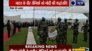 PM Modi reaches Indian Military cemetery; pays homage in Israel's Haifa
