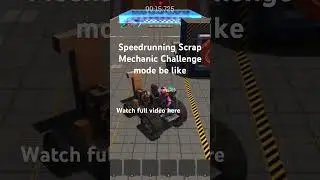Scrap Mechanic challenge mode! #funny #gaming #games #fun #clips #scraper #shorts #steam #crash #yay