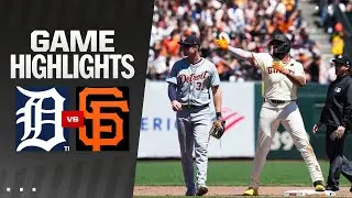 Tigers vs. Giants Game Highlights (8/10/24) | MLB Highlights