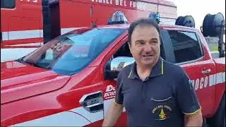 Rimini, il Capo Reparto dei Vigili del fuoco, Arcangeli Maurizio, va in pensione