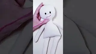 bordando carita de mu&ntilde;eca de tela