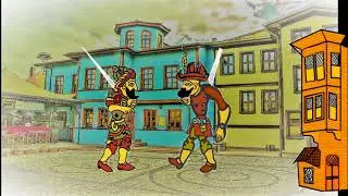 Karagöz ile Hacivat 4. bölüm Karagöz Ekmek Parasını kaptırıyor