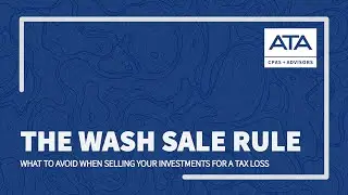 Wash Sale Rule - Tax Planning 2022