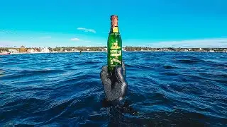 Vintage Pop Bottles Found Underwater!