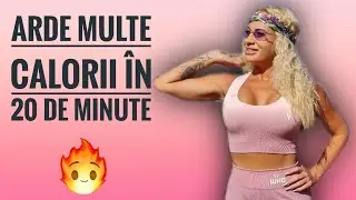 ARDE CALORII IN 20 MINUTE | AEROBIC FUN WORKOUT