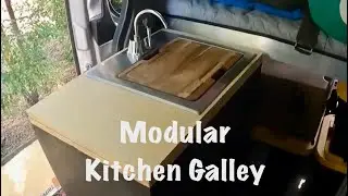 Kitchen Galley Build for Sprinter Van