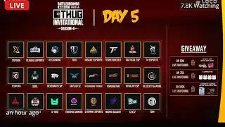 8BIT THUG INVITATIONAL Season 4 | FINAL DAY | Win Team Xspark ?🥰❤