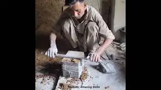 Aluminum Casting of Bike Engine Cylinder Sleeve With Amazing Skills #shorts