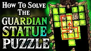 How to solve THE SACRED GROVE GUARDIAN STATUE PUZZLE in Zelda: Twilight Princess