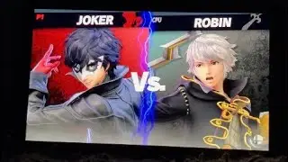 Joker VS Robin In Super Smash Bros Ultimate Gameplay