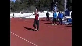 Tom O Jensen Denmark Javelin M50 58.48m  Jyv&auml;skyl&auml; 2012