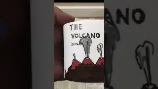 The Volvano 🤩🌋🗻 #shorts #kenhkila #flipbook #volcano #boom #draw #art #drawing #fyp