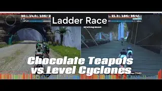 Ladder Race -  Chocolate Teapots vs LEVEL Cyclones