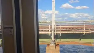 Train journey on Yodo River Beauty in #Osaka #✨ | Scenic Travel Short