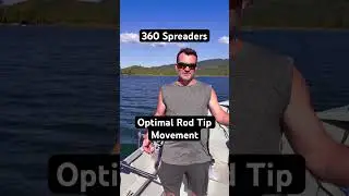 360 Salmon Spreaders Optimal Rod Tip Movement