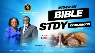 Join KZC Live Today Tuesday  26th/June 2024 for our BIBLE STUDY & COMMUNION MIRACLE SERVICE