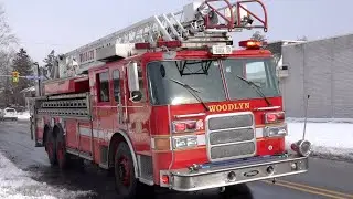 Woodlyn Fire Company Ladder 67 Responding