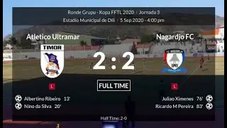 Atletico Ultramar 2 - 2 Nagardjo FC - Kopa FFTL 2020