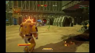 Warhammer 40,000: Eternal Crusade- Imperial Fist Veteran Gameplay