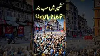 Kashmir Protest 🔥 Blackout & Internet Shutdown Explained