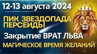 11-13 августа: пик звездопада Персеиды. Закрытие Врат Льва 2024