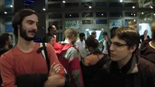 Arguing over a sneak screening (Original Edit)