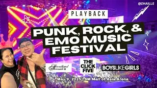 PLAYBACK: PUNK, ROCK & EMO MUSIC FESTIVAL in Manila - Full concert/Complete setlist