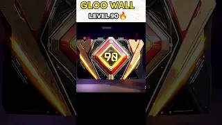 90 LEVEL GLOO WALL 🔥#ob43update #freefire #shorts #viral #gloowall #90LEVELWALL