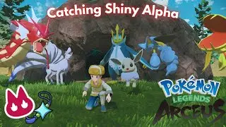 SHINY ALPHA Compilation 6 with SINNOH MUSIC in Pokemon Legends Arceus