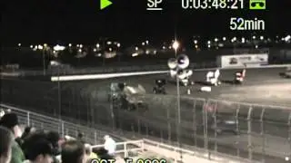Jason Leffler at Silver Dollar Speedway, Heat Race, November 5, 2006