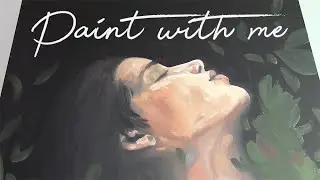 Paint with me | Step by Step painting - Oil portrait painting