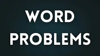 GRE Word Problems | A 3-Step Strategy