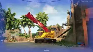We got stranded on an island