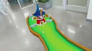 MiniGolf AR using ARCore